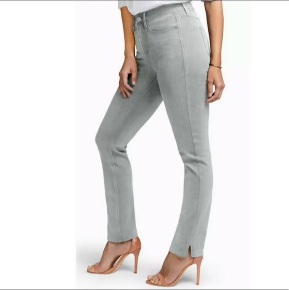 Nydj slim straight ancle jeans nwt size 24 - Picture 2 of 11